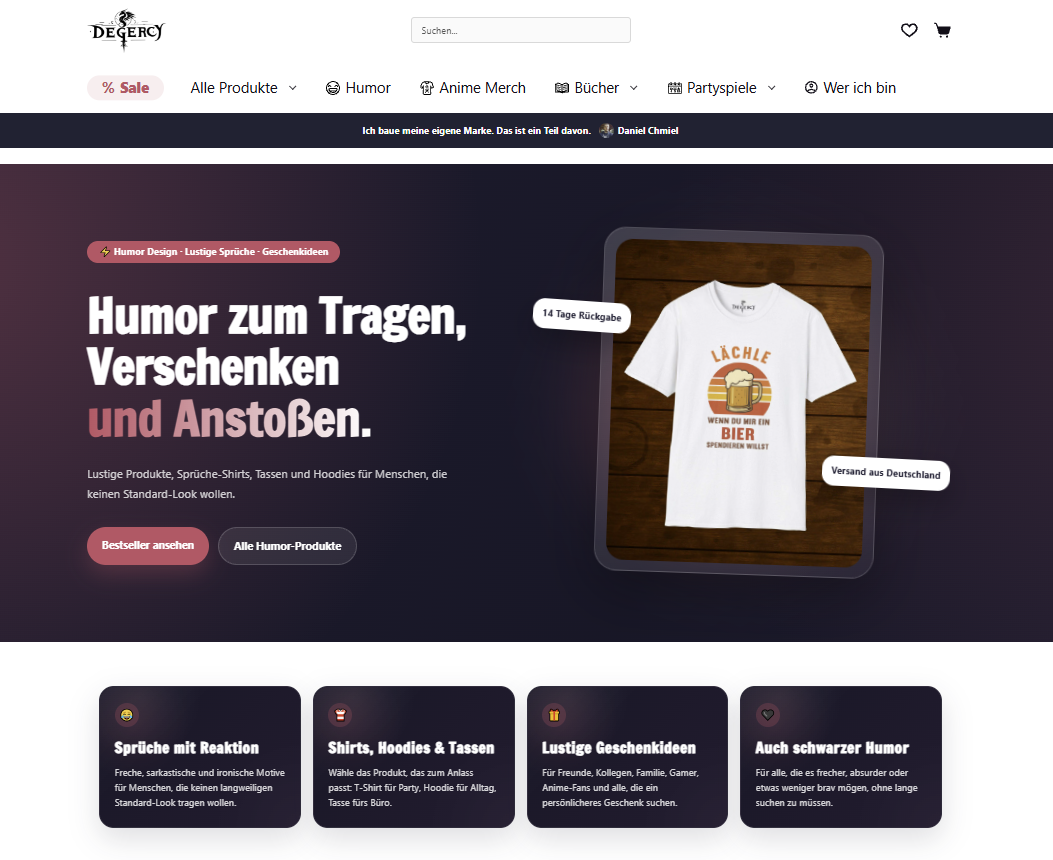 Degercy Praxisbeispiel Screenshot